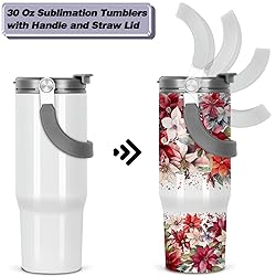 Tswofia 30 Oz Sublimation Tumblers Blank with