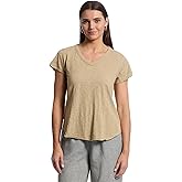 Mod-O-Doc Women's V-Neck Tee with Curved Hem