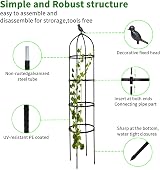 PICK FOR LIFE Garden Trellis 175cm Obelisk Climbing Plant Support Rustproof view 4