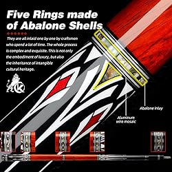 KONLLEN AS Carbon Fiber Inlay Abalone Shell Pool