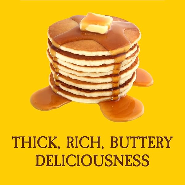 LOG CABIN BUTTER RICH SYRUP FOR PANCAKES & WAFFLES, 24 OZ