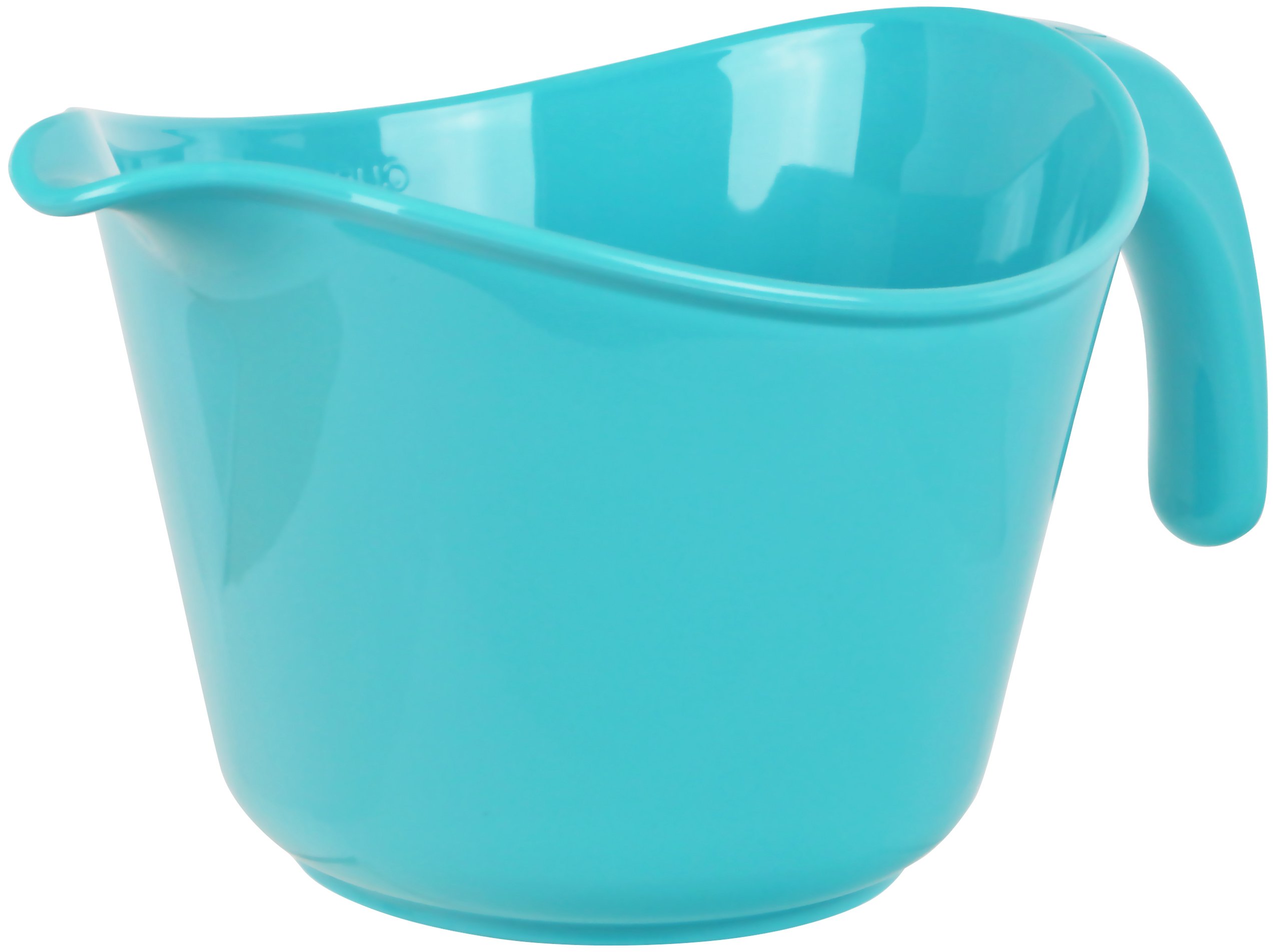 Reston Lloyd, Batter Bowl with Pour Spout, Non-Slip Base, Erogonomic Space Saving Detachable Handle, 2 QT Heavy Duty BPA-Free Microwave & Dishwasher Safe, Turquoise — image 1