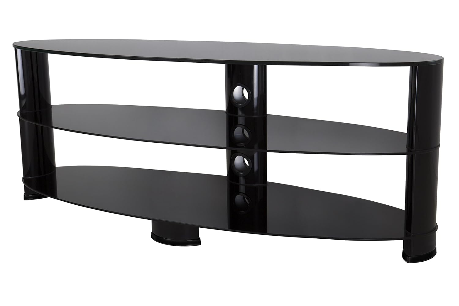AVF OVL1400BBA TV Stand with Glass Shelves for TVs up to 65Inch