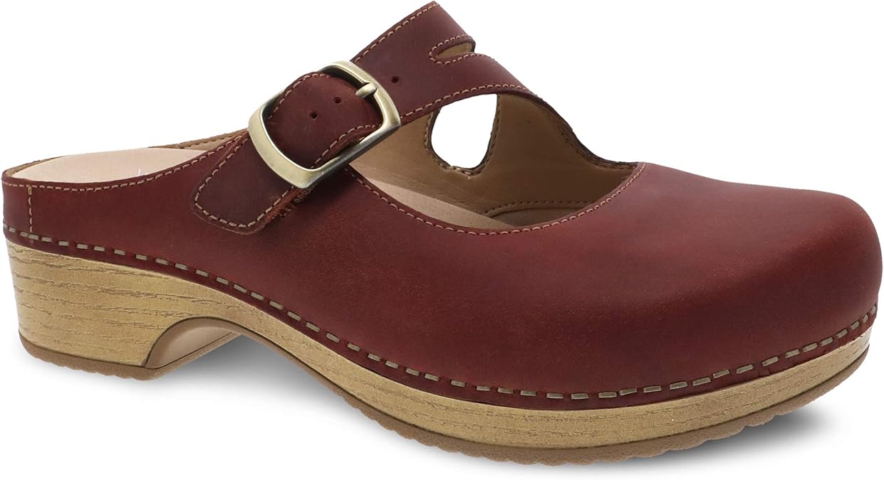 dansko buckle clogs