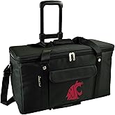 Licensed Travel Cooler with Wheels- 64 Can Capacity- Collapsible Leakproof Cooler- Designed & Quality Approved in The USA