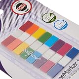 Snopake Index Tab PageMarkers 160 Tabs 45x8 mm Assorted Colours view 3