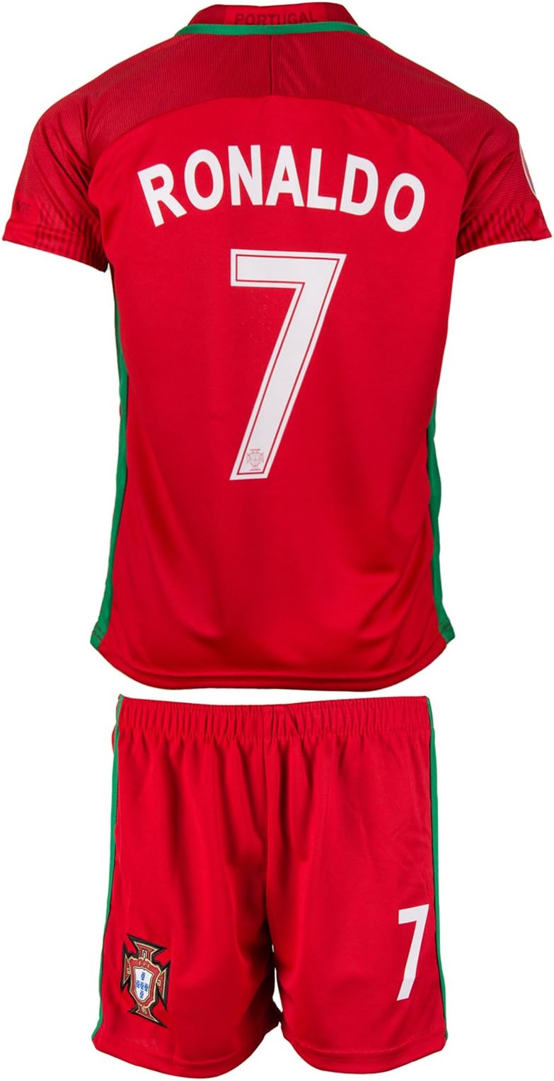 Portugal #7 Ronaldo Home Kids Jersey - 2016/17 (XXL), Red