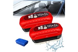 ANDA SPARK 3PCS 2025 Upgraded Oil Film Cleaning Brush for Car Windows,All-in-One Glass Film Remover with Enhanced Vision, Windshield Cleaner, Rain Resistant Universal Windshield Oil Remover Kit