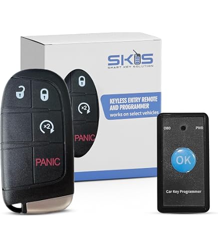TOP-VIGOR Key Fob Replacement For Dodge Ram 1500/2500/3500 (2013-2019) - 4 Button Remote GQ4-54T - View #3