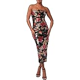 Lulus Womens Pixie Metallic Floral Mesh Midi Dress
