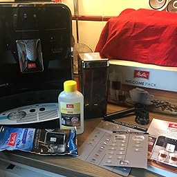 Melitta F850-101 Máquina de Café Automática Caffeo Barista TS ...