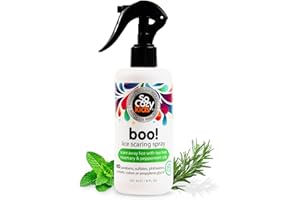 SO COZY SoCozy Boo Lice Scaring Spray For Kids Hair, Effective Lice Treatment (8 Fl Oz) Clinically Proven to Repel Lice, Conditioning Spray with Tea Tree Oil, Rosemary Oil & Keratin, Paraben & Sulfate Free