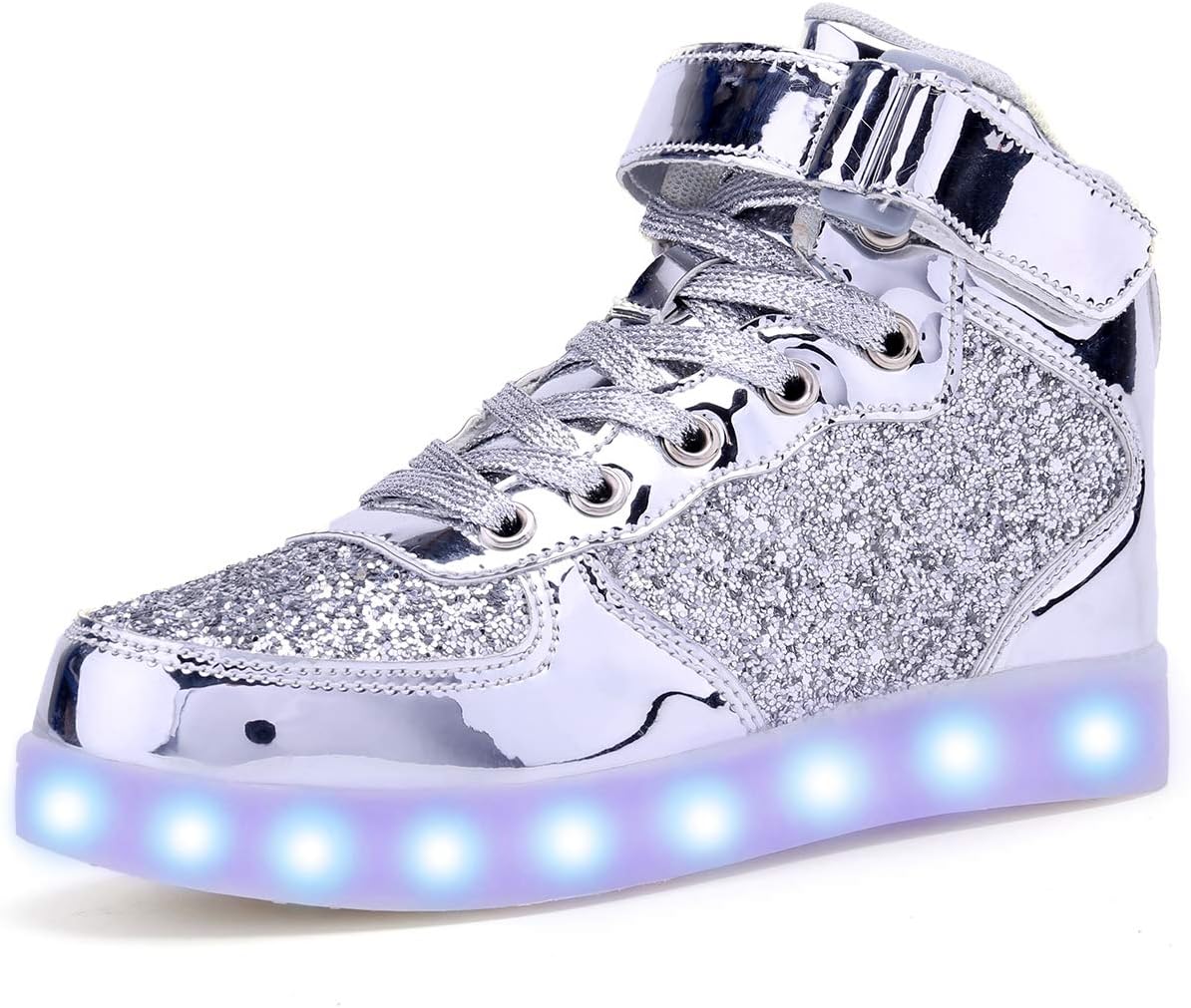 Kids Led Light Up Shoes Luminous Flashing Sneakers for Boys Girls (Toddler/Little Kid/Big Kid)