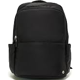 Pander Nylon Casual Backpack with 16-Inch Laptop Compartment | Organized interior, luggage sleeve, mesh back panel, two side pockets, work and travel