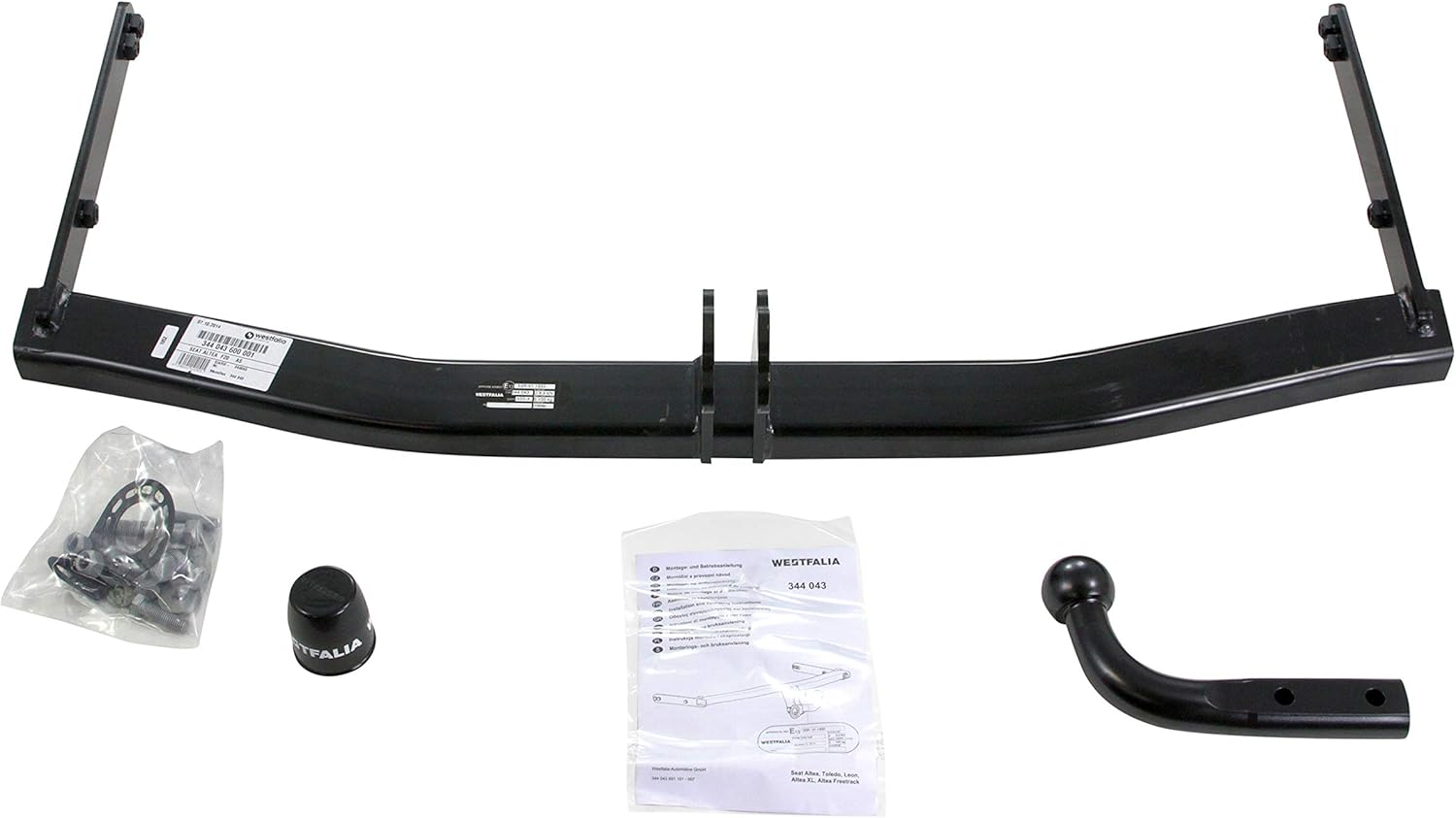 swan neck towbar bike rack