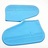 Waterproof Shoe Covers for Kids, Women & Men. Reusable, Anti-Slip, Dustproof & Rainproof Silicone Rubber Overshoes, Rain Footwear Protectors, Outdoor, Cycling, Biking, Walking. Sustainable & BPA Free.