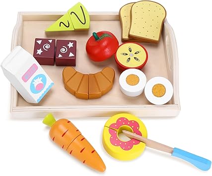 amazon frutas de madera para cortar