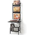 Record Player Stand with Vinyl Storage for up to 200 Albums, Turntable Stand with Record Holder Display Shelf