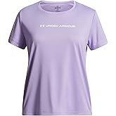 Under Armour Girls' Tech Wordmark Graphic Short Sleeve