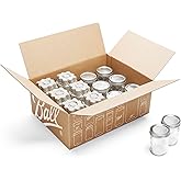 Ball Wide Mouth Pint Canning Jars, 12 Pack, Clear