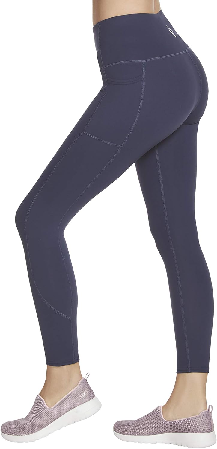 Skechers Womens 7/8 Flex Go Walk High-Waist Backbend 2.0 Tights & Leggings Women