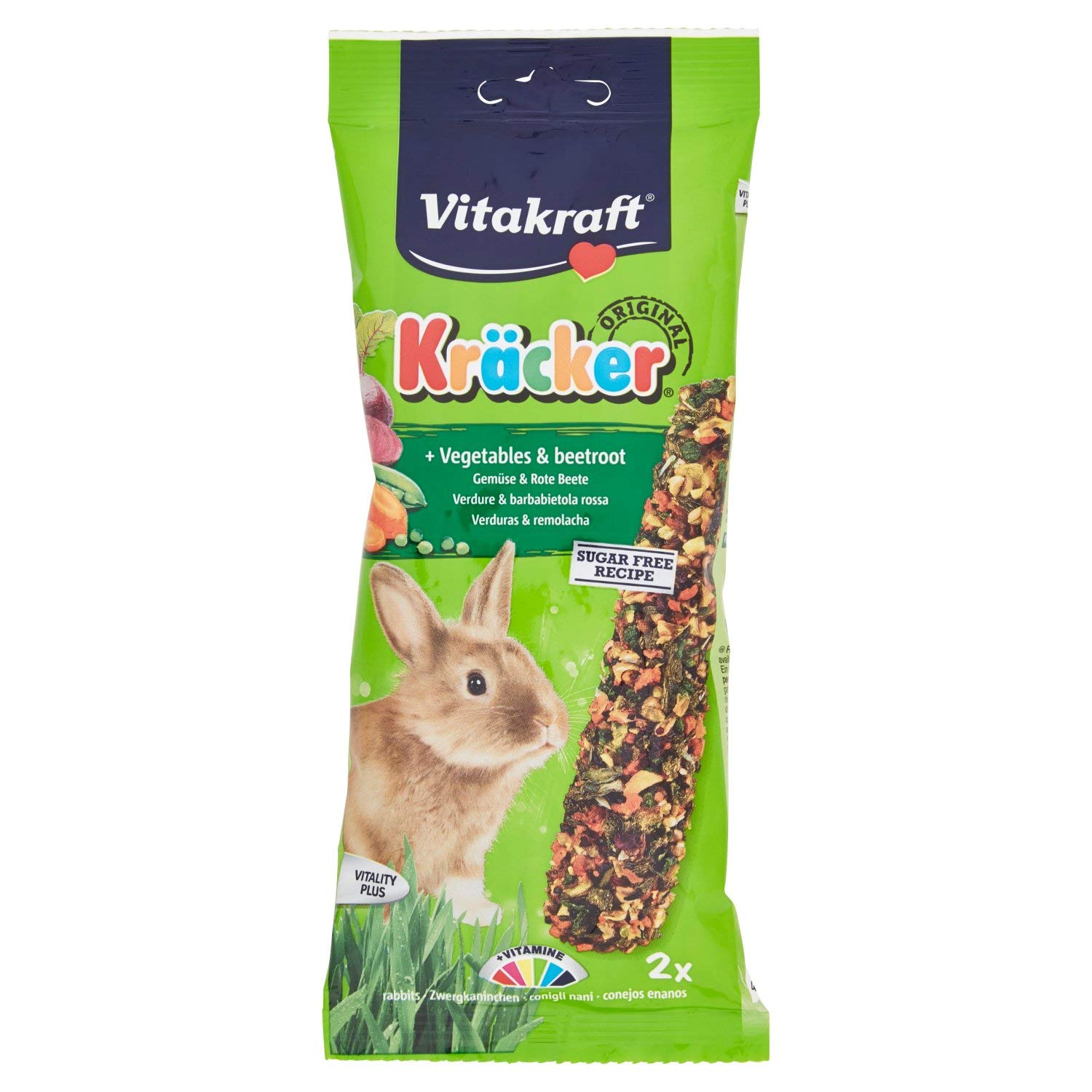 Vitakraft C-90105 Vegetable Coated Cereal Bar