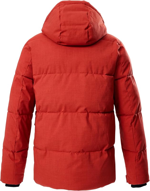 Uomo Giacca trapuntata/funzionale in piuma d'oca con cappuccio senza zip GW 26 MN QLTD JCKT, feuerrot, XL, 43518-000