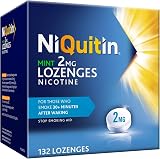 NiQuitin Mint 2 mg Lozenges 132 count Nicotine Replacement Therapy view 1