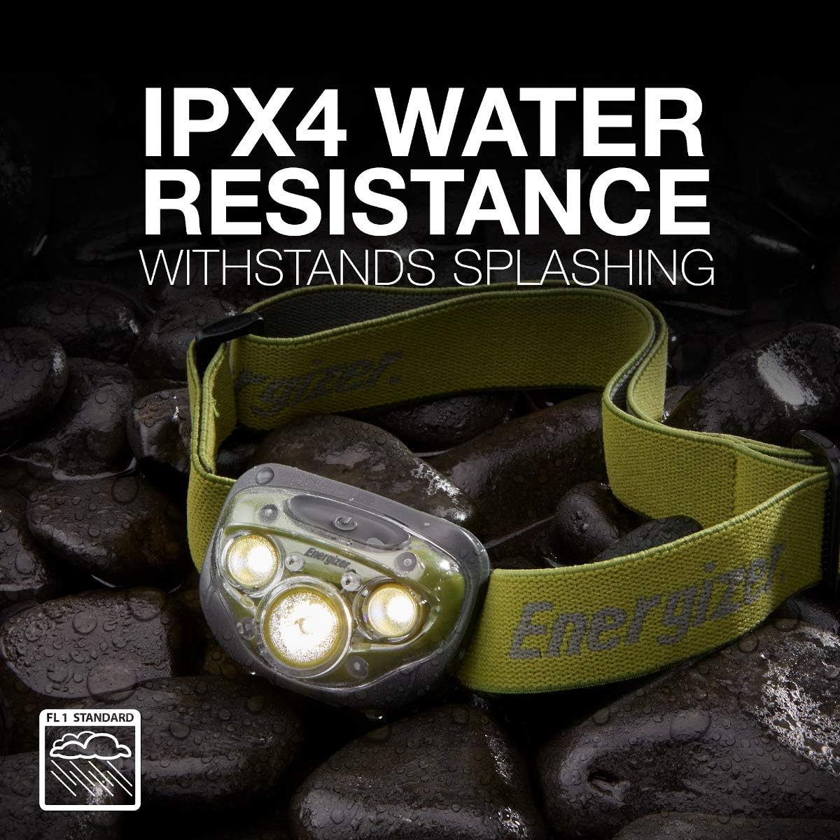 Energizer Forest Green LED Headlamp with Smart Dimming Technology: Sports & Outdoors