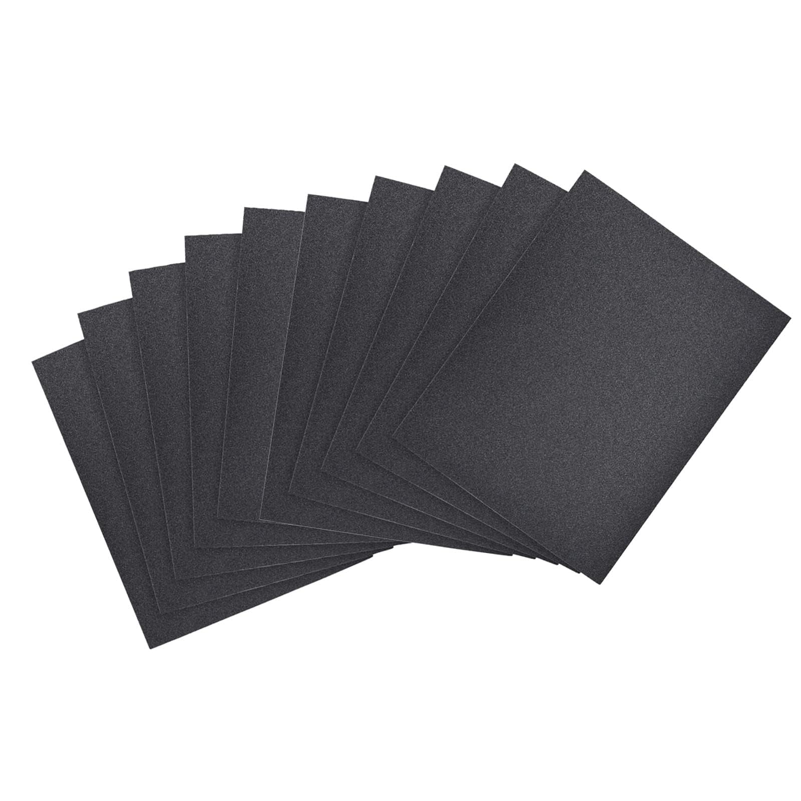 TOP-VIGOR 10Pcs 1000 Grit Wet Dry Sandpaper 9 Inch x 11 Inch, Assorted Sanding Sheets Abrasive Paper for Wood Furniture Metal Cars Polishing