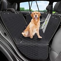 100% Waterproof Dog Car Seat Cover - Heavy Duty 600D Hammock Style Cover For Cars, Trucks & SUVs - View #9