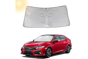 LZYYQX for Honda Civic Sun Shade Sunshade Windshield - Front Windshield Shade Custom Fit Civic 2016-2021 Car Accessories
