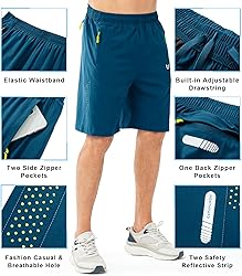 NORTHYARD Men's Athletic Running Shorts Quick Dry