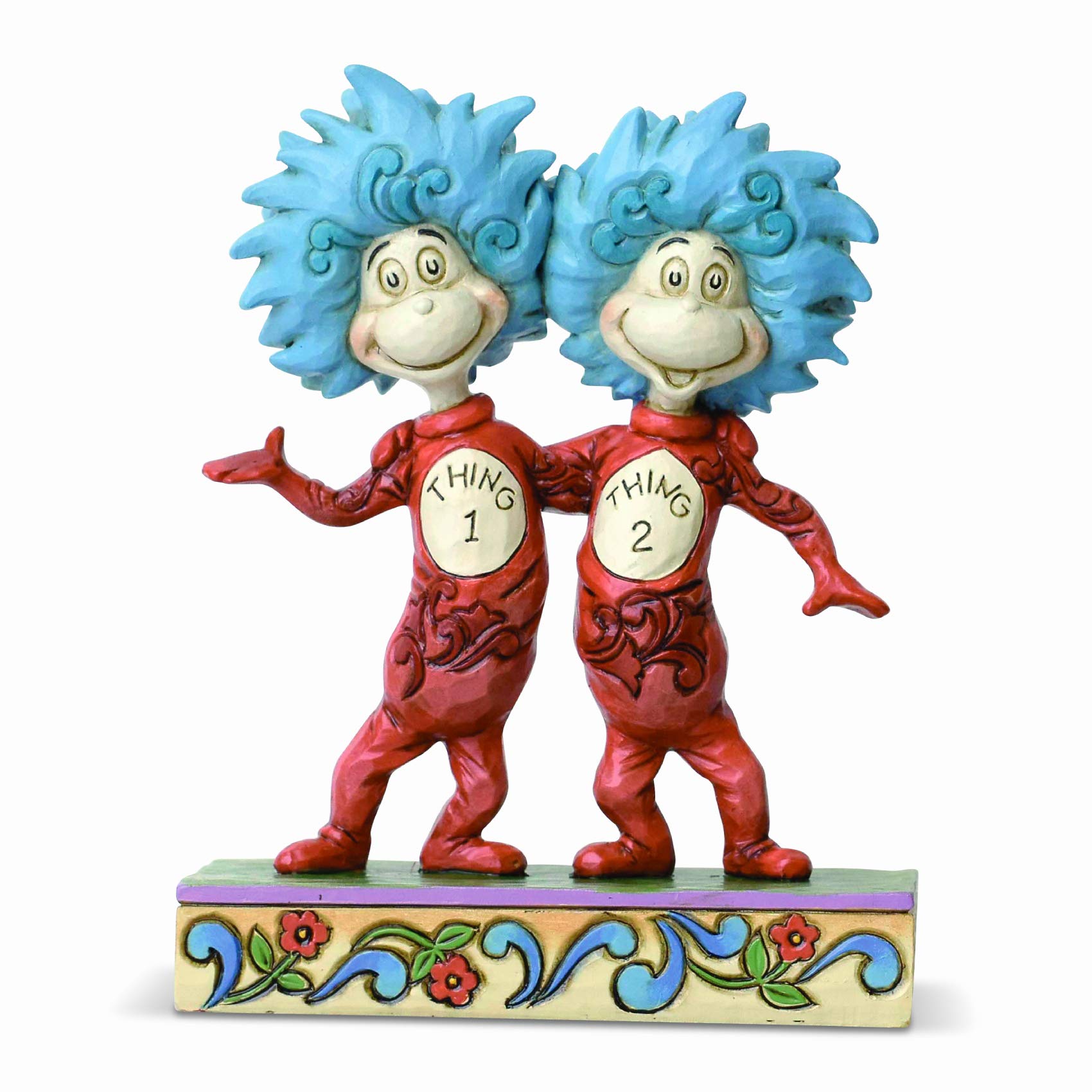 Dr Seuss by Jim Shore Thing 1 And Thing 2 Figurine