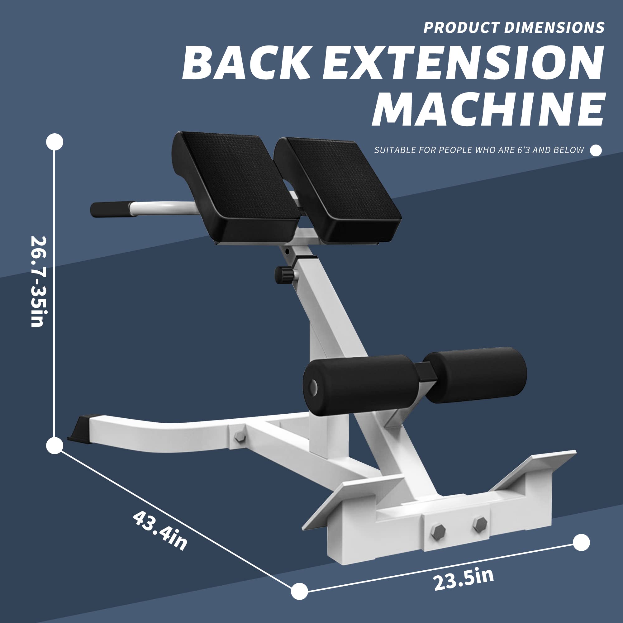 Mua SUCXDZQ Roman Chair Back Extender - Angle & Height Dual Adjustable ...
