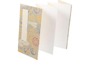 OSALADI Xuan Livre de calligraphie chinois semi-mûr pliable pour la pratique de la peinture et l'écriture