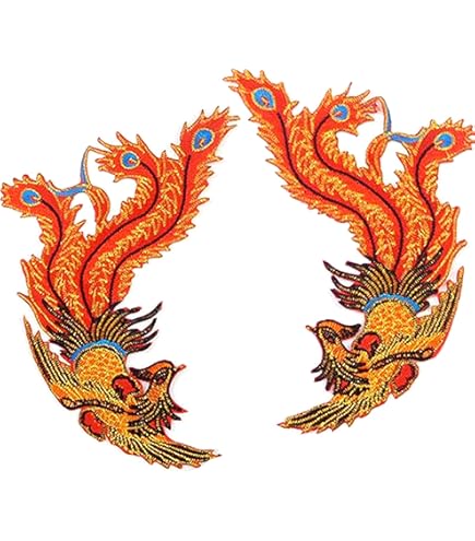 Amazon.com: Phoenix Phenix Birds Scarlet red Gold