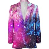 Dremagia Blazer for Men Regular Fit Suit Jacket Sport Coats with Pocket | One button formal dress jacket, notch lapel lightweight mens casual blazer with pockets, business work office travel daily