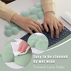 DHUJBFF Keyboard Cloud Wrist Rest, Memory Foam