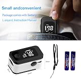 Berrcom Pulse Oximeter SpO2 Pulse Monitor LED Display Batteries Included view 3