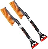 BIRDROCK HOME 2 Pack 24" Snow Brush with Detachable