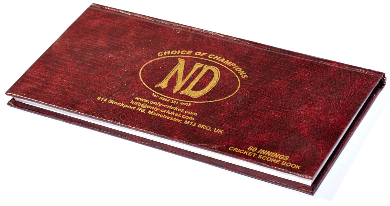 ND Sports Cricket 60 Innings Score Book