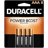 Duracell Coppertop AAA Batteries with Power Boost Ingredients, 8 Count Pack Triple A Battery with Long-lasting Power, Alkalin
