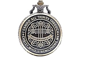 Pocket Watch， God Jesus Christian Pocket Watch Religious Pendants