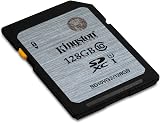 Kingston 128GB SDXC UHS Class 1 Class 10 SD Card for HD Video & Photos