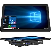 11.6 Inch Industrial PC Embedded Panel PC Mini Desktop Computer N5095, Win 11 Mini Tablet with Touchscreen, 8GB RAM 128GB eMMC, Dual 4K Screen Display HDMI2.0 &amp; Type-C3.1, Dual RS232, WiFi5, BT4.2