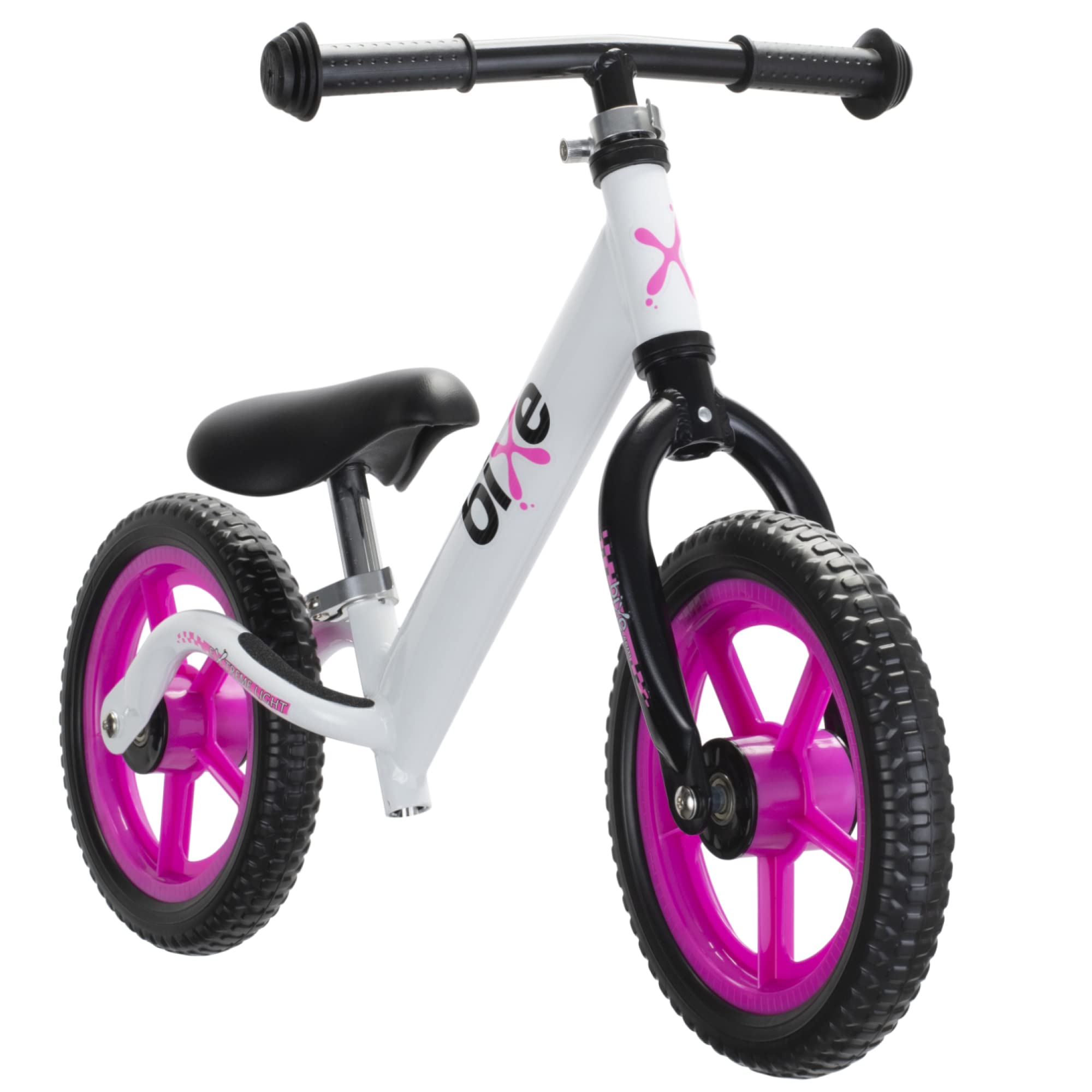 Aluminum Balance Bike for Kids and Toddlers - Lightweight 4LBS - Toddler Bike - No Pedal Training Bicycle - Bikes for 18 Months to 6 Year Old - for 2 3 4 5 Years Old - Pink