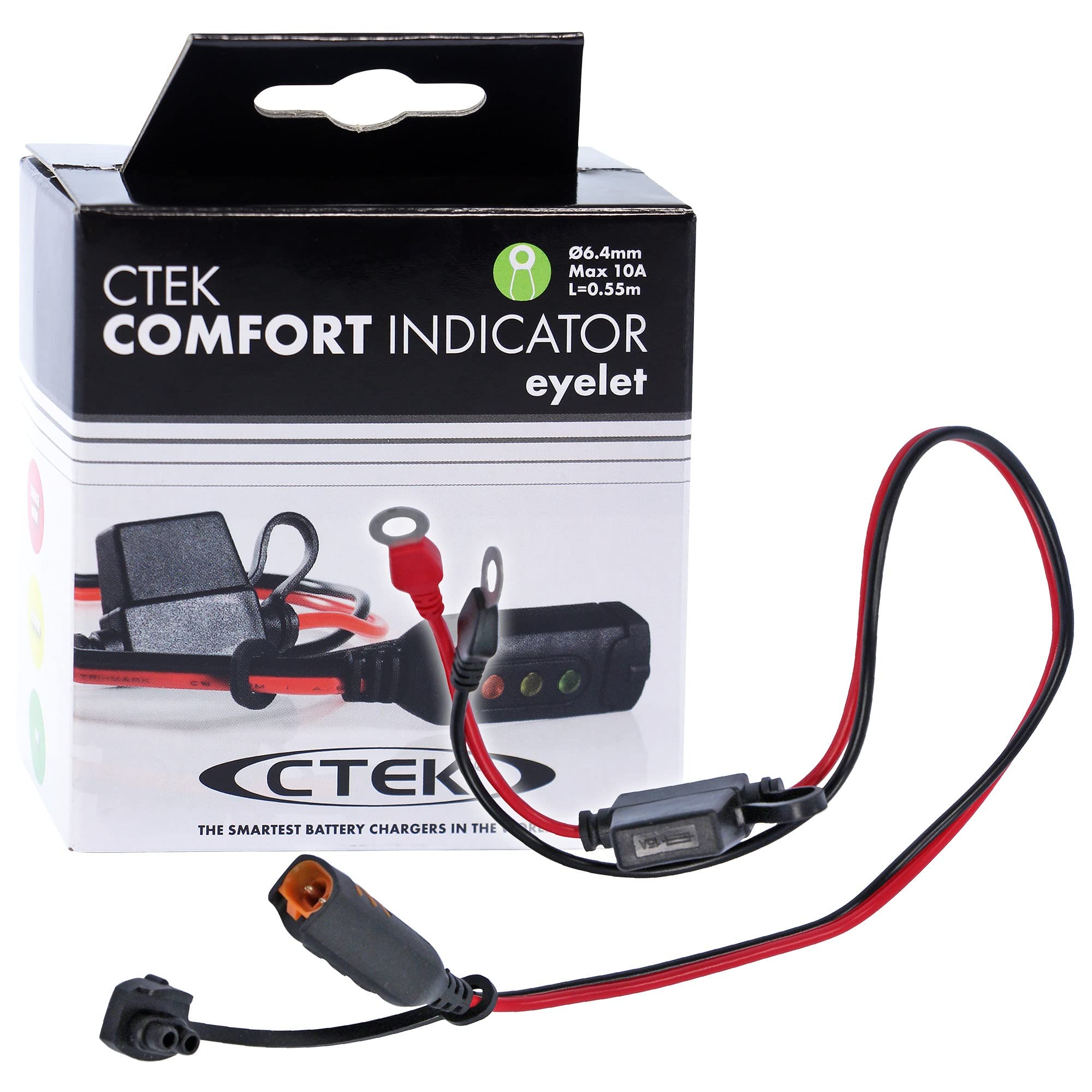 CTEK 56-629 Indicator eyelet M6: practical LED indicator for immediate indication of battery charge levels