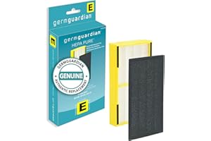 Germ Guardian FLT4100 True HEPA Genuine Air Purifier Replacement Filter E for GermGuardian AC4100, AC4150P, AC4150BL, and More