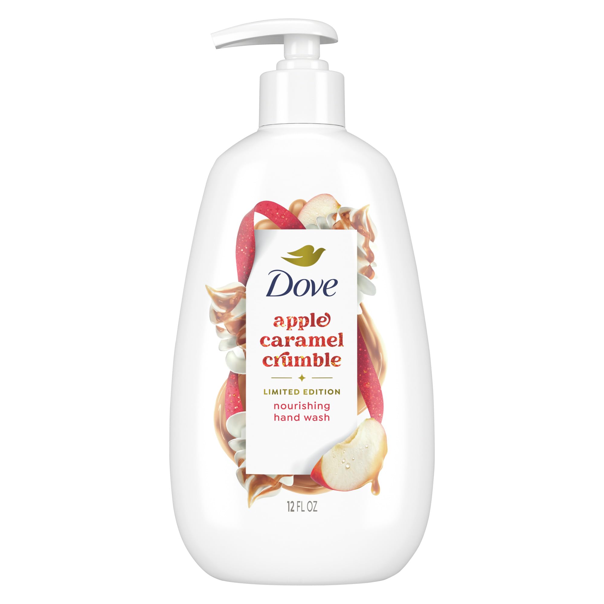 Dove Holiday Treats Liquid Hand Wash Apple Cider Carmel 12 oz